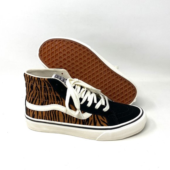 💖MEGA SALE💖VANS SK8-HI 38 Decon S Animal Stripes Women Black Brown   VN0A4UWN9 - Picture 6 of 9